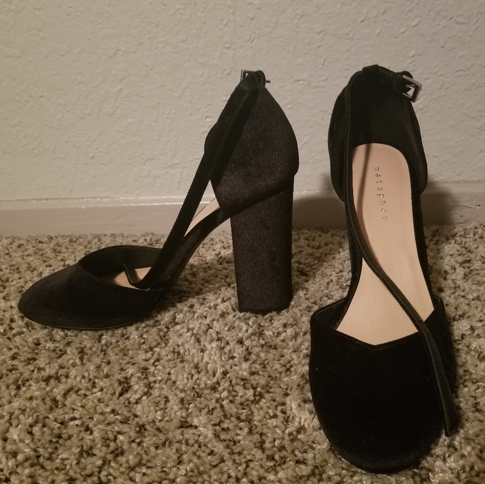 Black heels